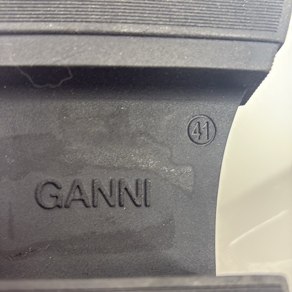 Ganni Platform Chelsea Boot NWT Black & Pink Size 11 NWT - Picture 8 of 8